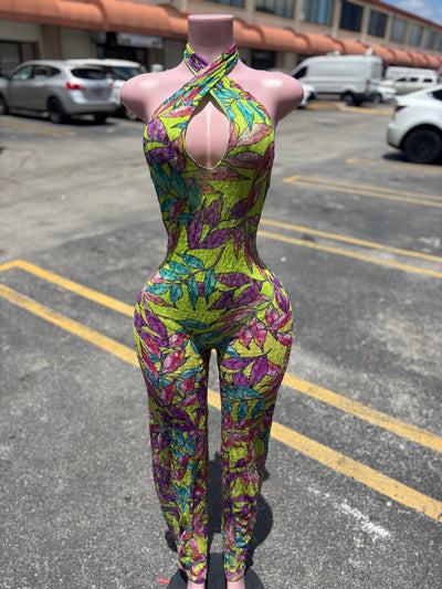 Green Cute Jumpsuit