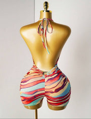 Colorful romper