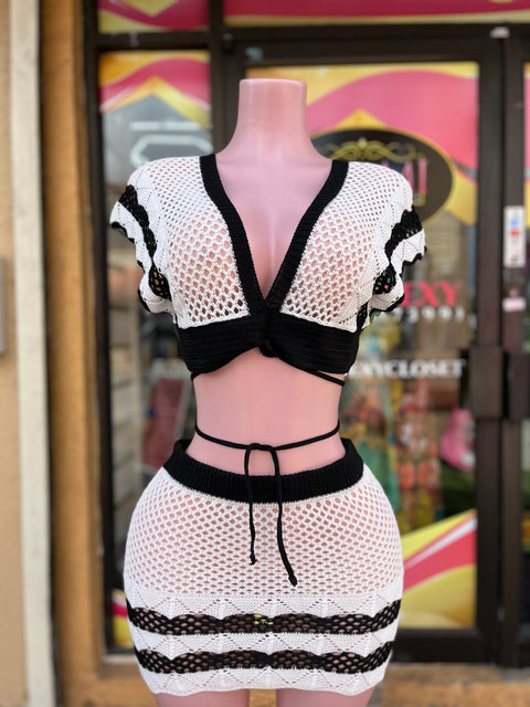 Crochet Black And White