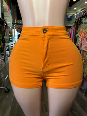 High Waisted Stretchy Shorts