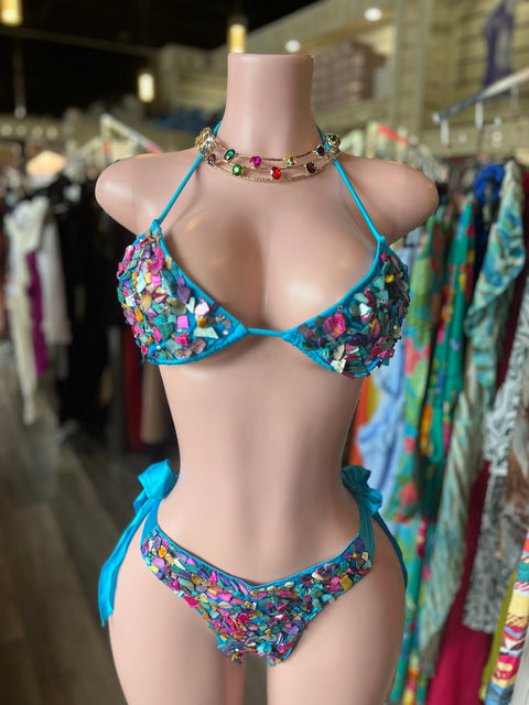 Embellished Handmade Bikini