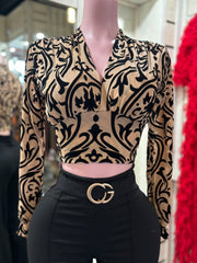 Elegant Long Sleeve Top
