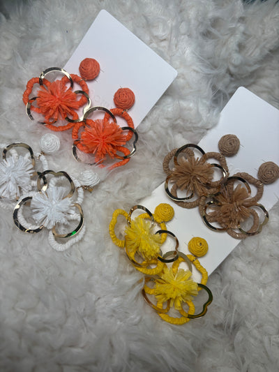 Soft Flower Earring