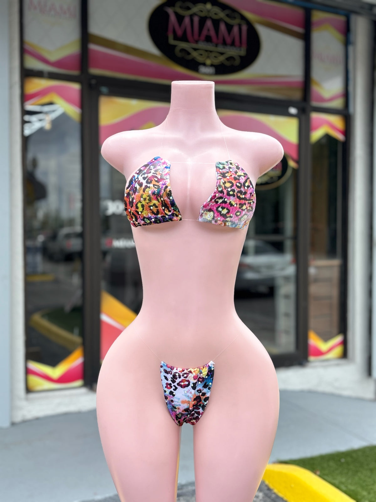 Leopard Candy Micro Bikini