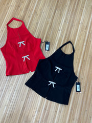 Elegant Me Bling Bow Top