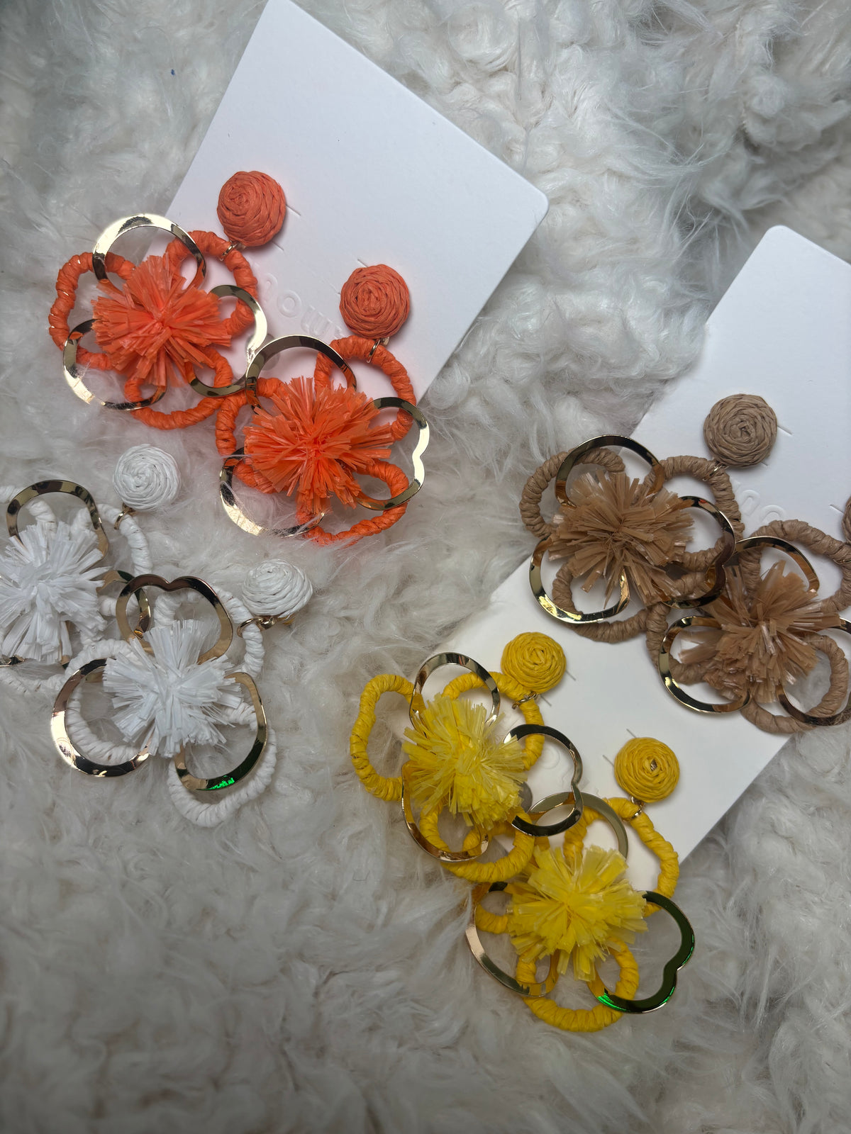 Soft Flower Earring