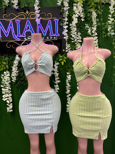 Classy Picnic Skirt Set