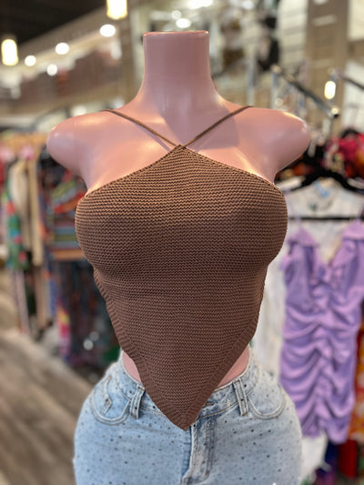 Cris Cros Backless Top