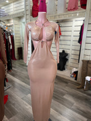 Metallic Goddess Dress
