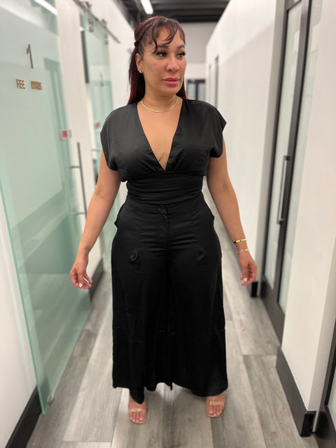 Wide Pants Elegance Set