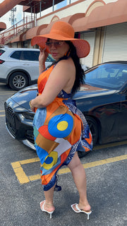 Scarf Up Dress