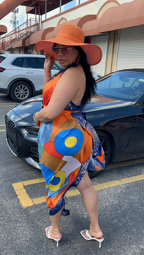 Scarf Up Dress