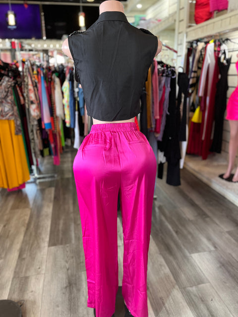 Satin Pants