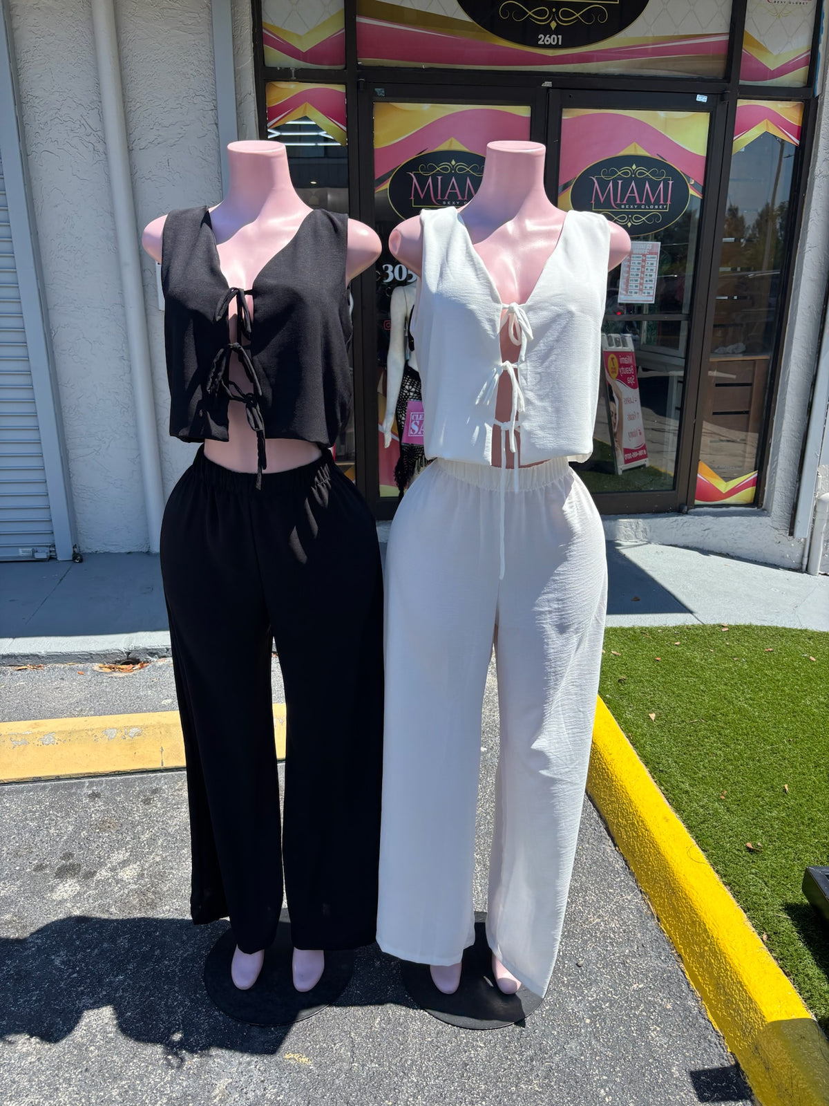 Linen Cute Pant Set