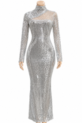 Elegant Dress Silver