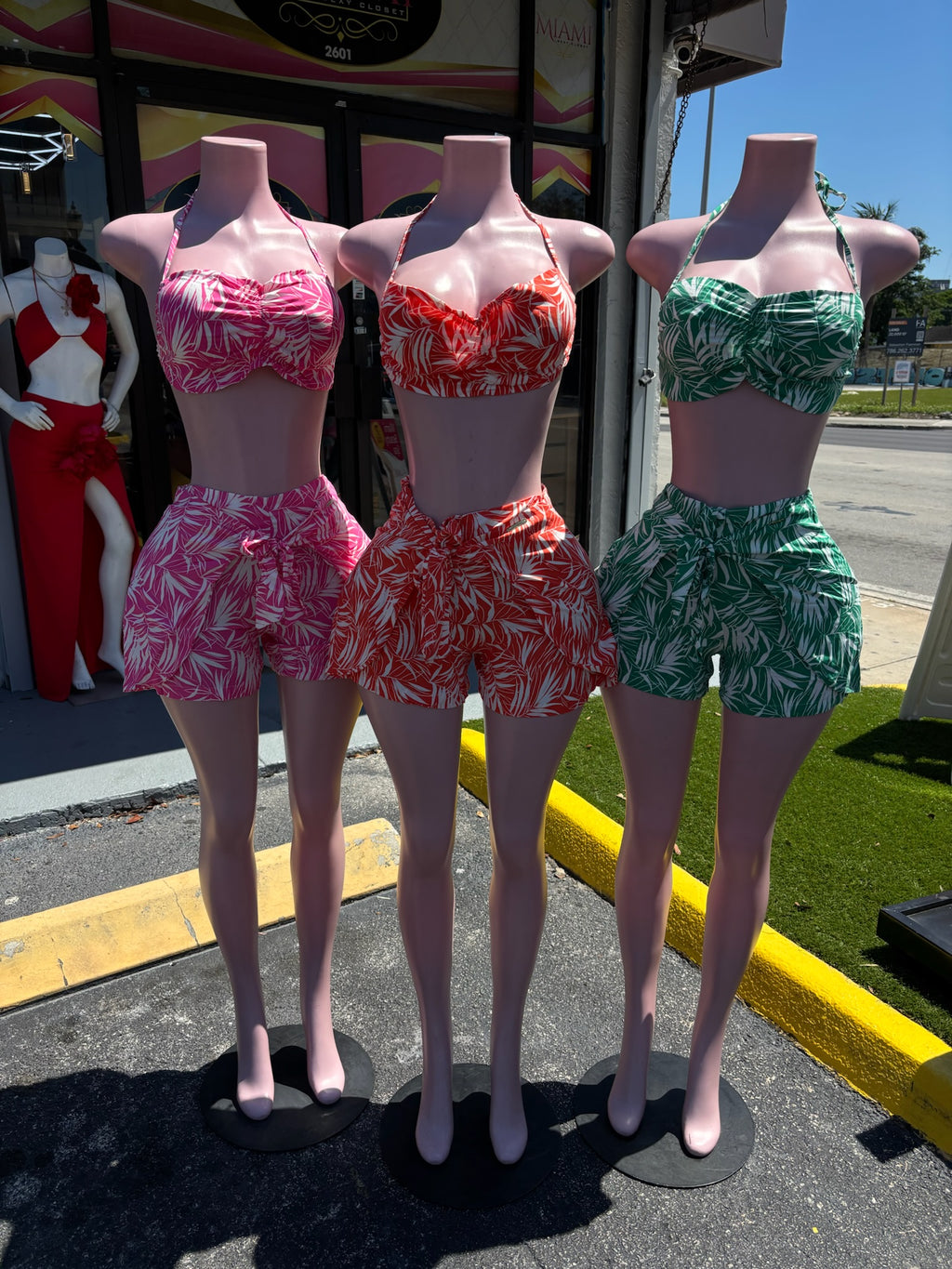 Summer Short Halter Set