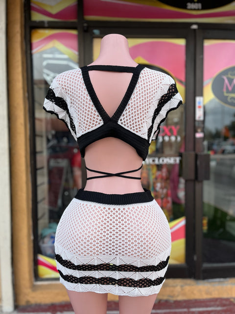 Crochet Black And White