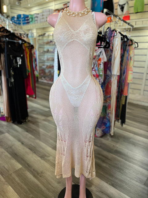 Shiny Maxi Cover Up