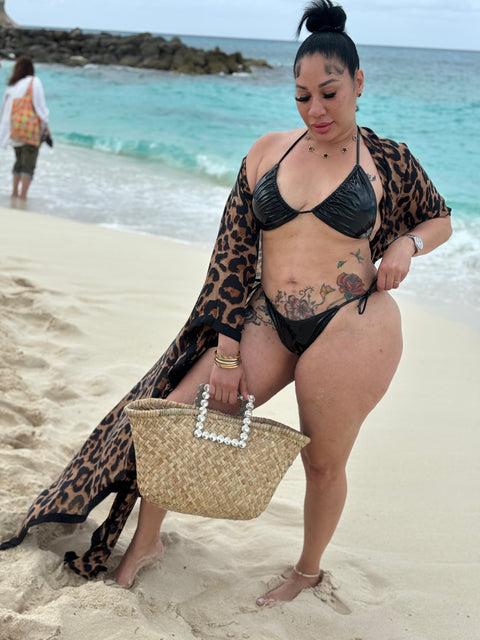 Leopard Kimono