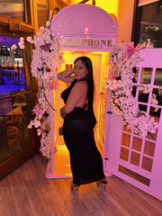 From Fall Halter Dress