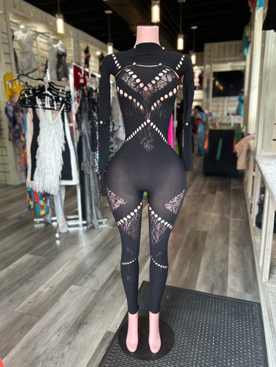 Wow Mesh Jumpsuit
