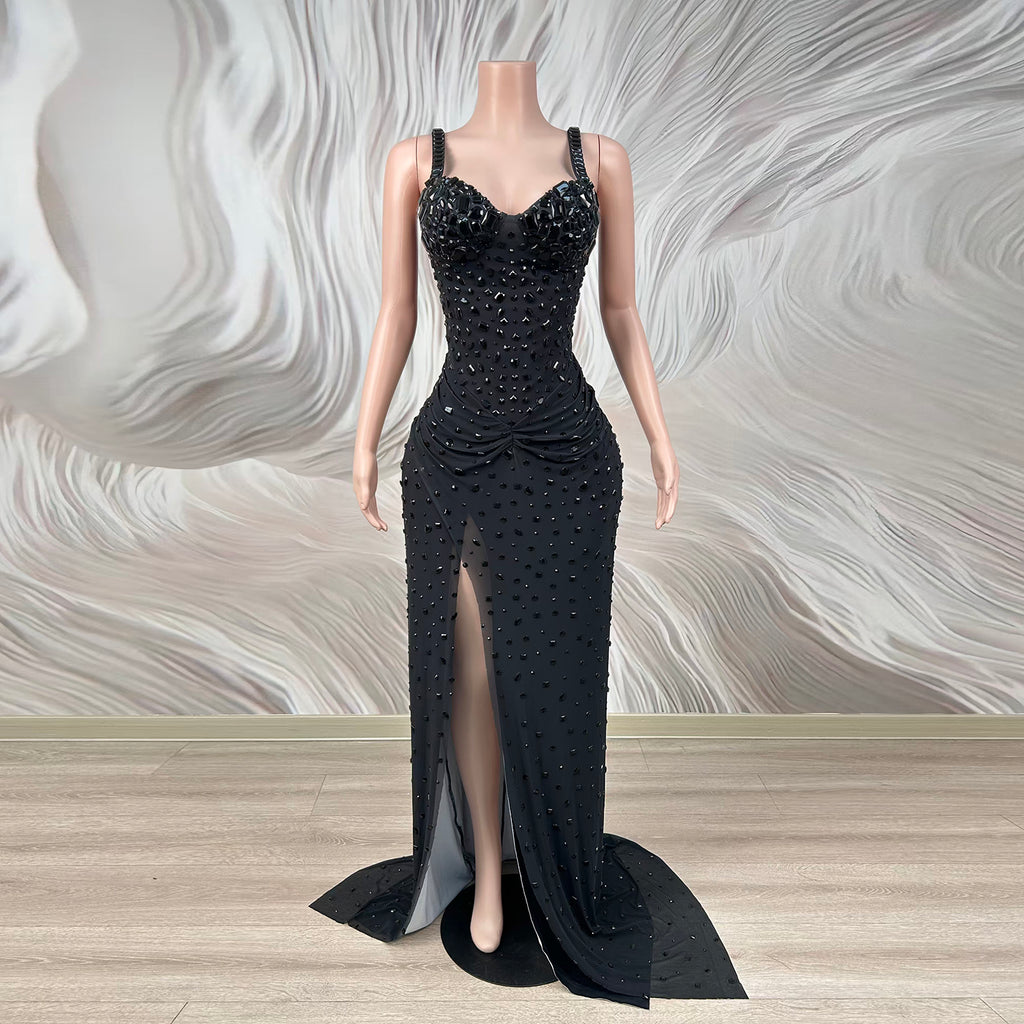Black Out Mermaid Dress