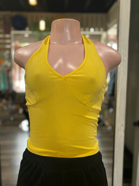 Halter Crop Top