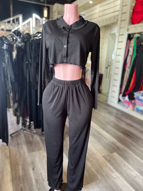 Comfy Crop Pant Set