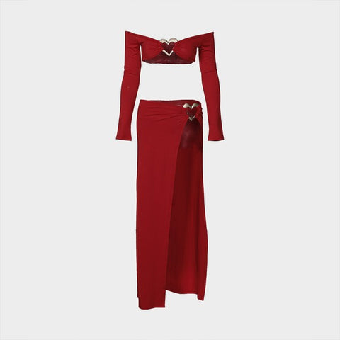 Red Love Skirt