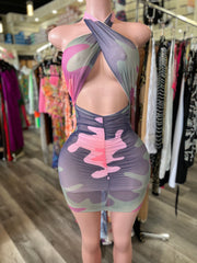 Multi Color Summer Dress