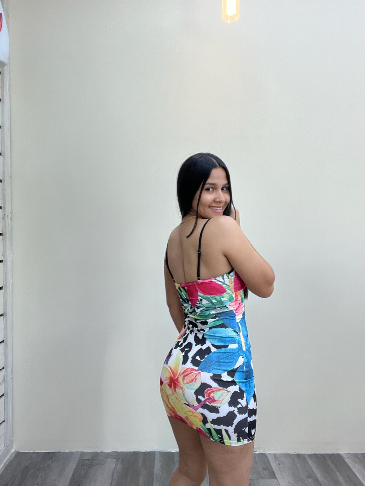 Tropical Mini Dress