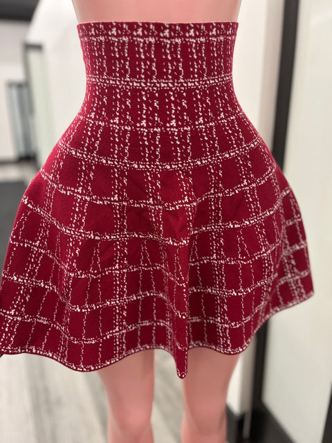 High Waist Festive Skirt
