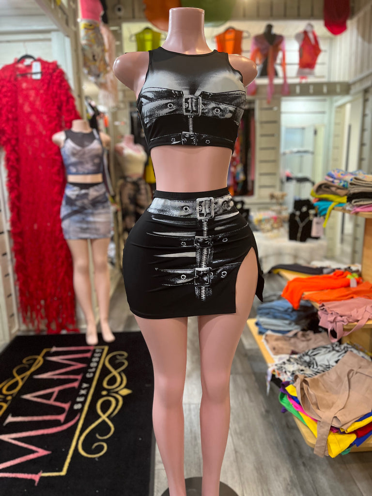 Rock Out Skirt Set