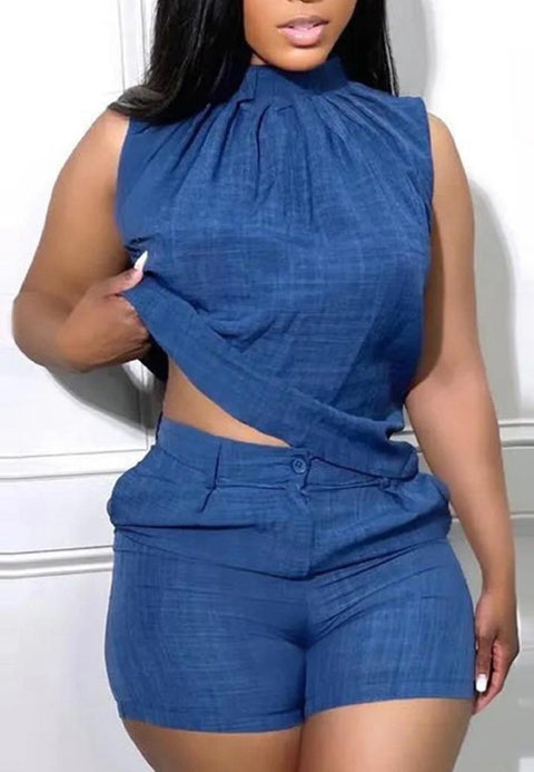 Jean Short Set