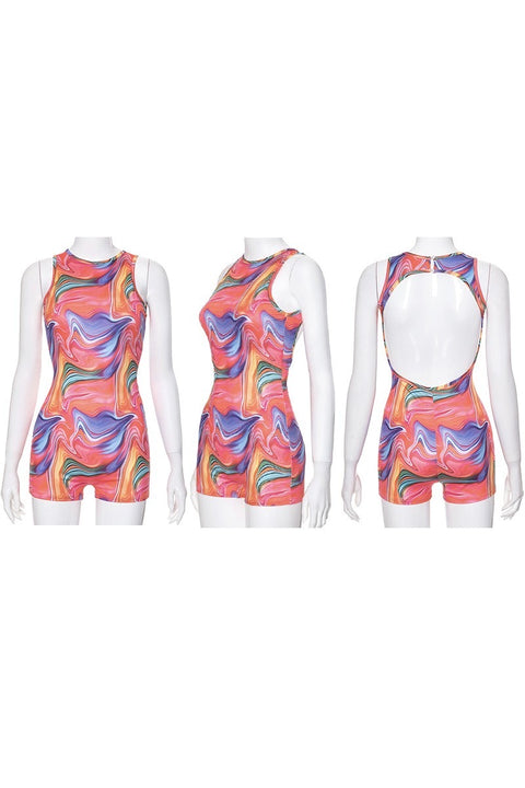 Candy Swirl Romper