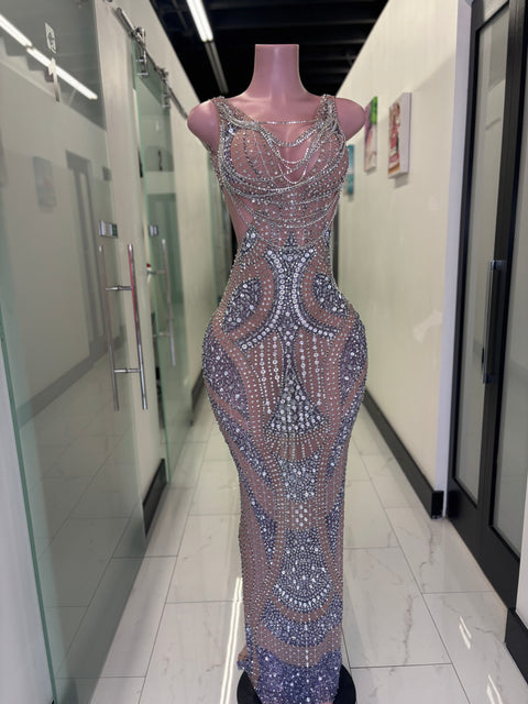Oh Wow Rhinestone Dress