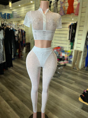 Look At Me Shine Pant Set