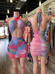 Multi Color Summer Dress