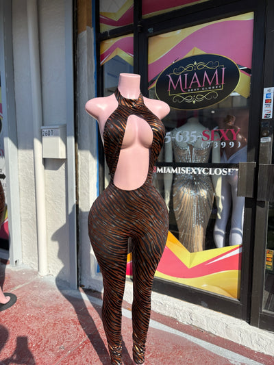 Golden Tiger Jumpsuit