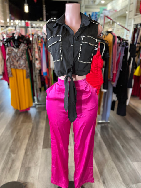 Satin Pants