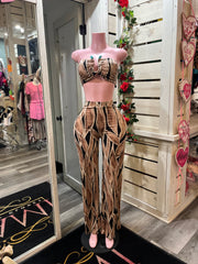 Snake Pant Set