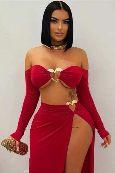 Red Love Skirt
