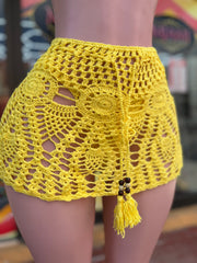 Crochet Bikini With Skirt