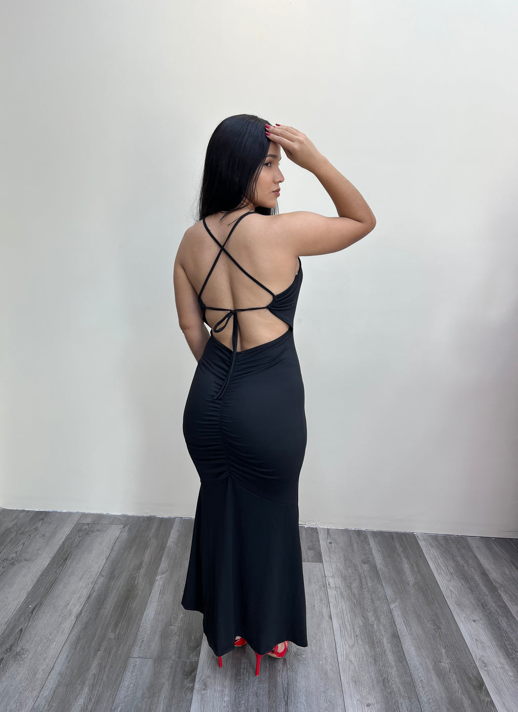 Open Back Dress