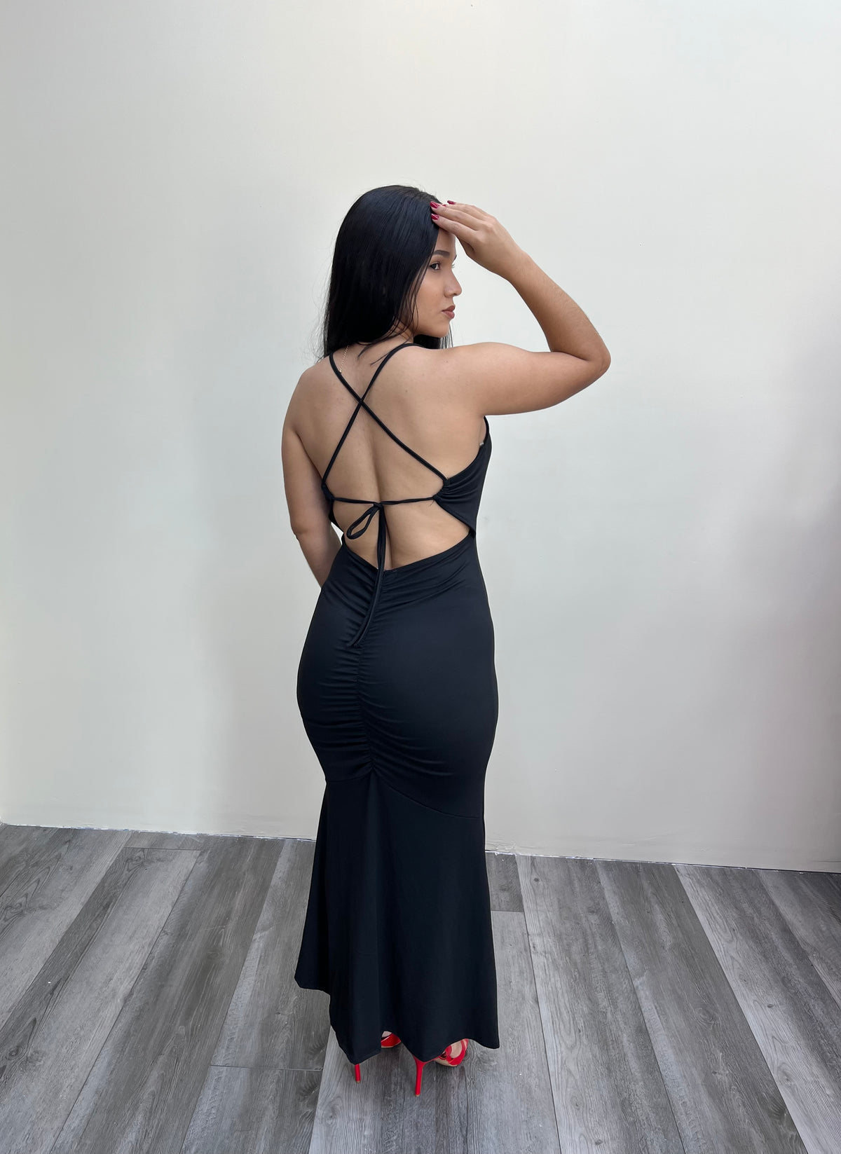 Open Back Dress
