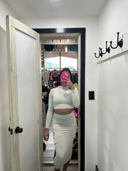 Winter Me Skirt Set