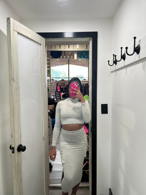 Winter Me Skirt Set