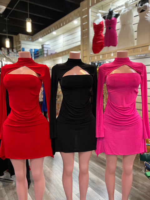 Sexy AF Long Sleeve Dress