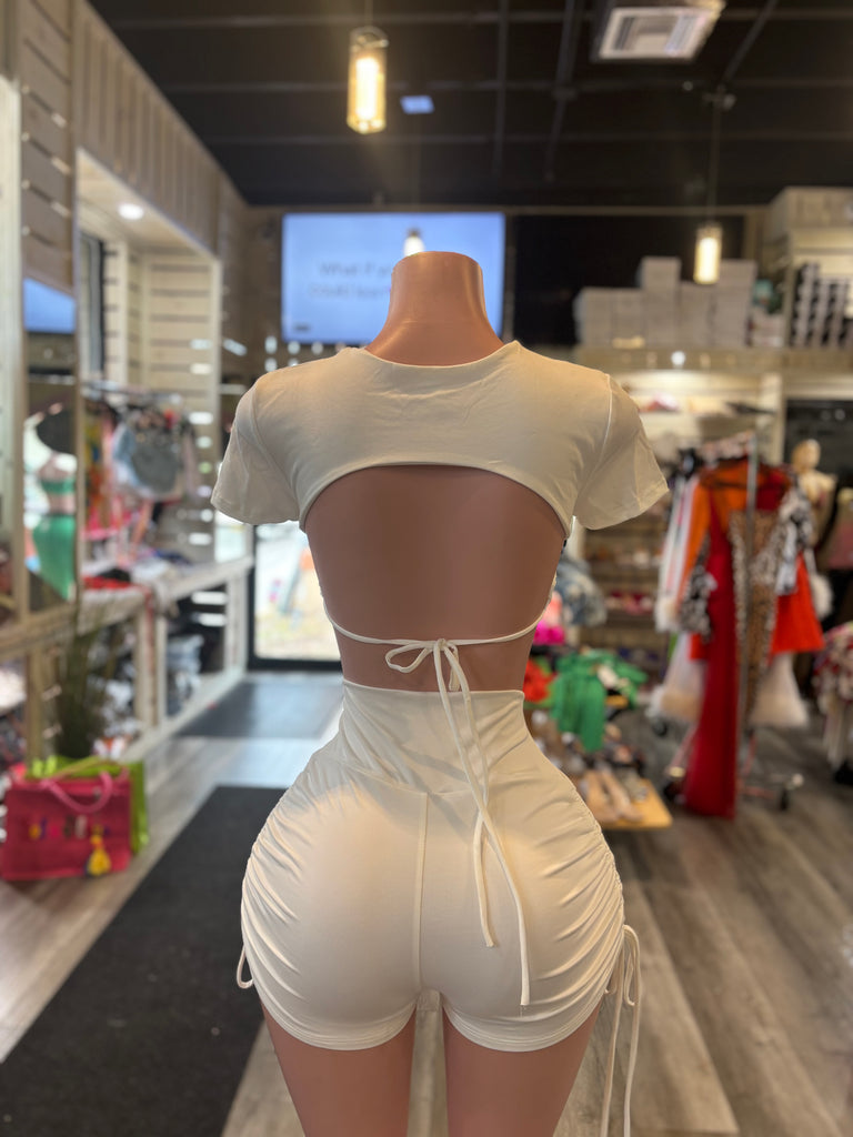 Scrunch Up Short Set