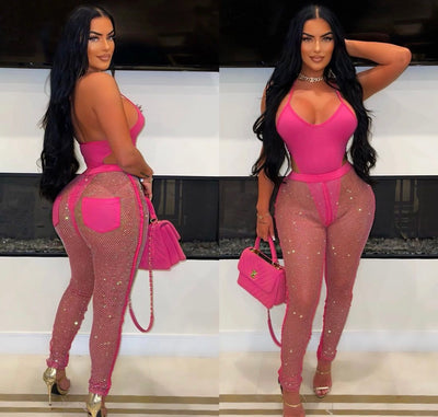 Pinky Bathing Suit Set